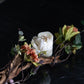 Pillar Candles Table top Decor Arrangement for Dining Room