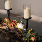 Black Candle Holders Table top Decor Arrangement for Dining Room