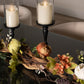 Black Candle Holders Table top Decor Arrangement for Dining Room