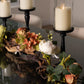 Black Candle Holders Table top Decor Arrangement for Dining Room