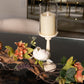 Ivory Candle Holders Table top Decor Arrangement for Dining Room