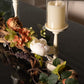 Ivory Candle Holders Table top Decor Arrangement for Dining Room