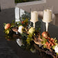 Ivory Candle Holders Table top Decor Arrangement for Dining Room