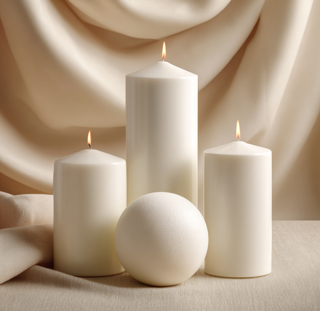 4 Hand Poured Candles